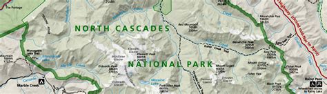 Map of North Cascades - Park JunkiePark Junkie