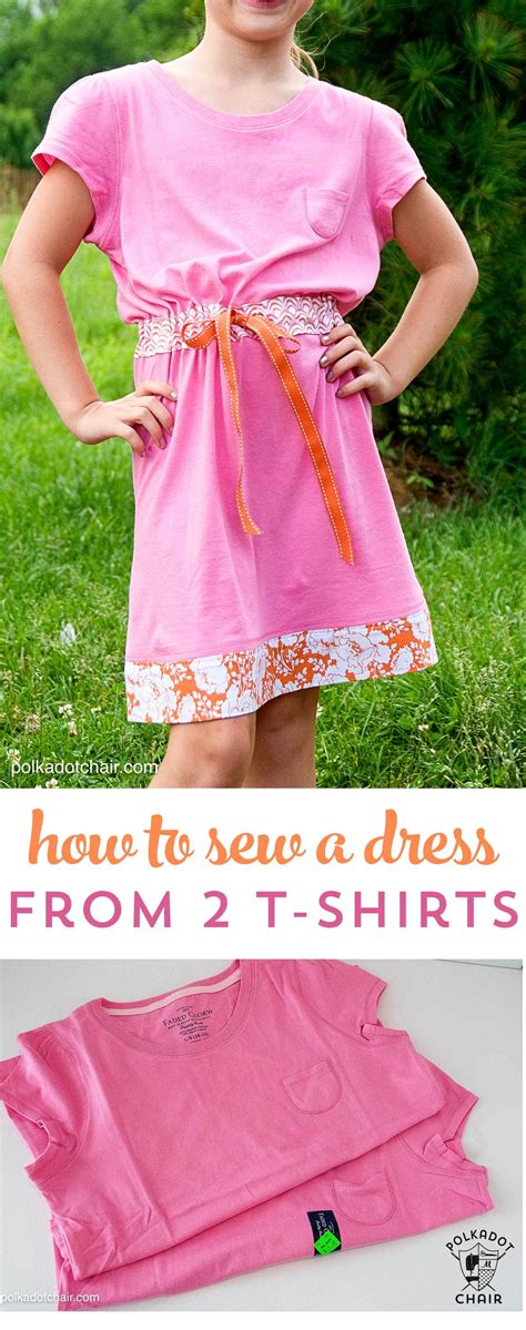 How to Sew a Summer Sundress from Two T-Shirts