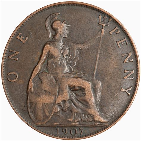 Penny 1907, Coin from United Kingdom - Online Coin Club