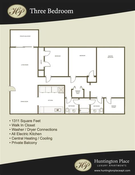 Floor Plans - huntington place