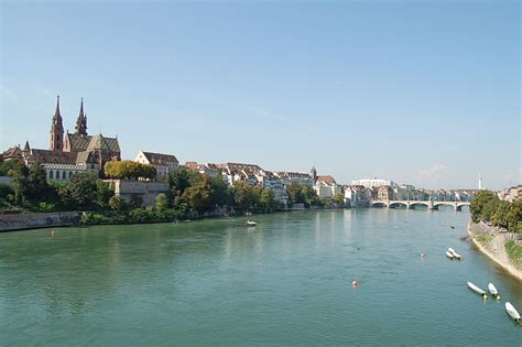 Basel - Swiss City on the Rhine River