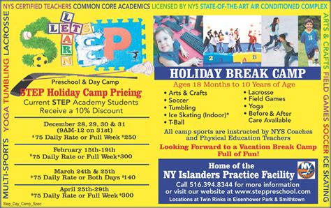 Win a FREE week of Holiday Camp at Step Preschool! | Long Island Loyalty