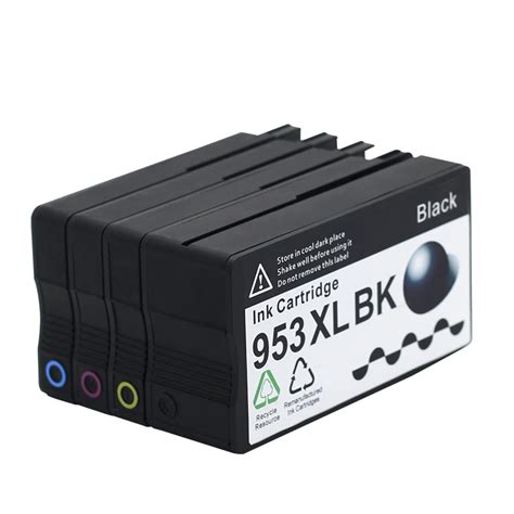 HP953XL 4 ink cartridge compatible for HP OfficeJet Pro 8710/8720/8730 ...