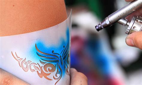 Airbrush Tattoo Artists | G.L. Berg Entertainment