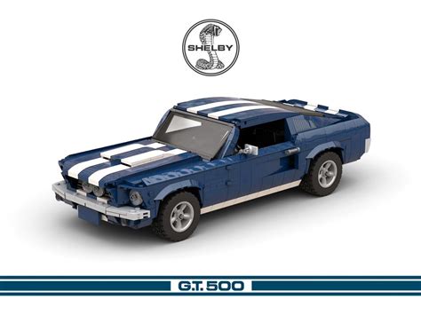 LEGO MOC Ford Mustang Shelby GT500 1967 (Lowered) by NikolayFX ...