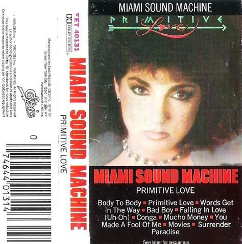 Estefan, Gloria / Primitive Love / Epic FET-40131 | 1985 | Miami Sound Machine