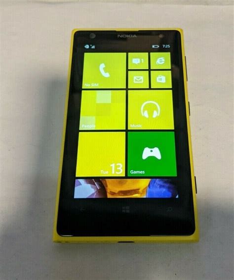 Nokia Lumia 1020 32GB - Yellow - AT&T - Fully Functional for Sale ...