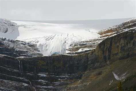 Bow Glacier And Bow Glacier Falls, Banff National Park, Rocky Mountains ...