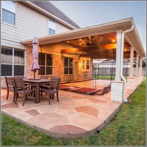 Stamped Concrete Backyard Concrete Patio Ideas - Patios : Home Decorating Ideas #m9qxKMJk1J