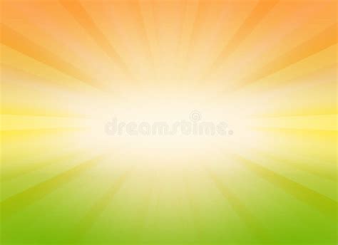 Burst Background for Presentation with Green and Yellow Mix Color Stock Illustration ...