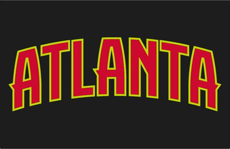 Atlanta Hawks Jersey Logo - National Basketball Association (NBA) - Chris Creamer's Sports Logos ...