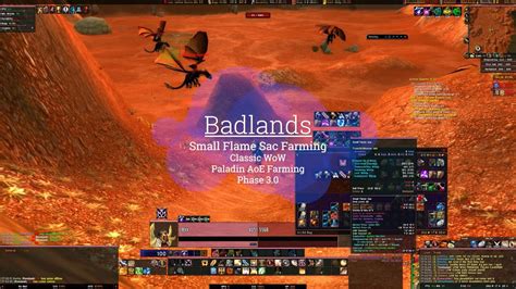 Paladin AoE Reflect Farming // Small Flame Sacs (Badlands) - YouTube