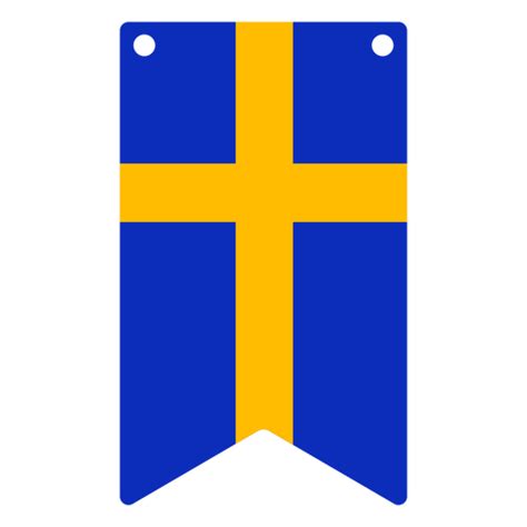 National Flag Of Sweden PNG & SVG Design For T-Shirts