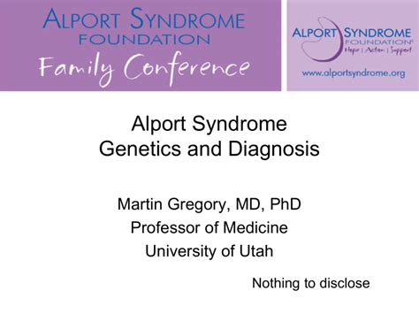 Genetics Overview - Alport Syndrome Foundation