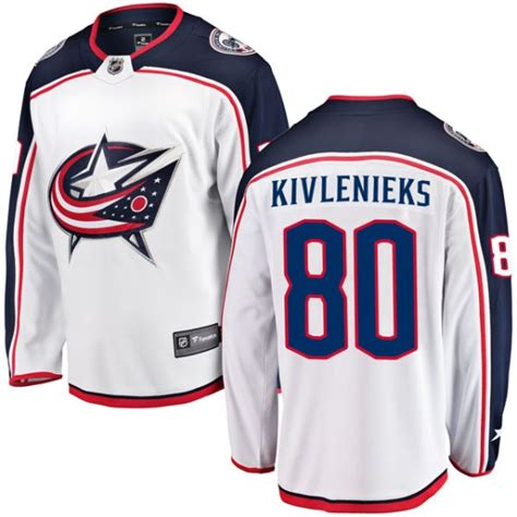 Breakaway Fanatics Branded Men's Matiss Kivlenieks Columbus Blue ...