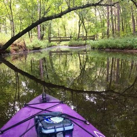 Enjoy tranquil #Oklahoma scenes like this by #kayak at Cedar Lake National Recreation Area where ...