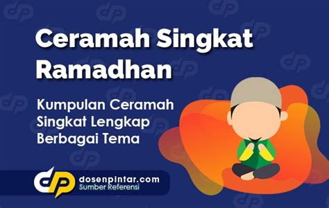 Ceramah Singkat Ramadhan | dosenpintar.com