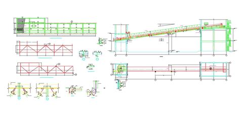 2D CAD Drawing Concrete Ramp Construction Design AutoCAD File - Cadbull