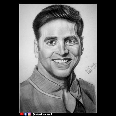 Akshay Kumar Drawing | Sketch | Portrait | Portrait, Sketches, Portrait ...