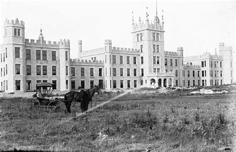 Northern Illinois Normal School (later Northern Illinois University) DeKalb, IL. Ca 1899 ...