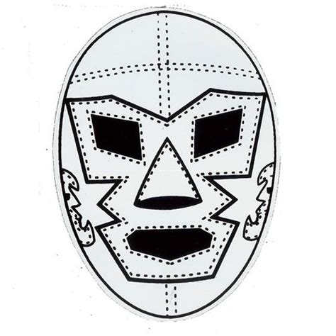 Dr. Wagner White Mask Sticker | Mascaras lucha libre, Lucha libre, Lucha