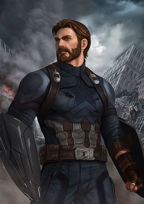 Captain America Infinity War by Zamberz on DeviantArt