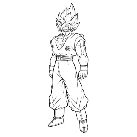 Aggregate more than 64 goku super saiyan sketches - seven.edu.vn