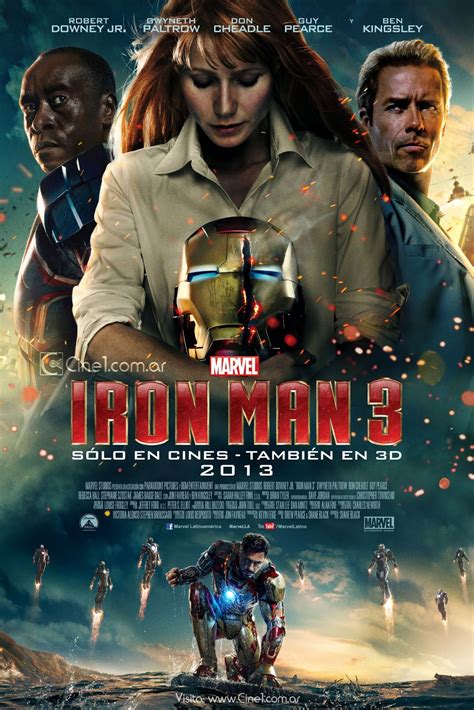 IRON MAN 3: Nuevo poster internacional. – Cine3.com