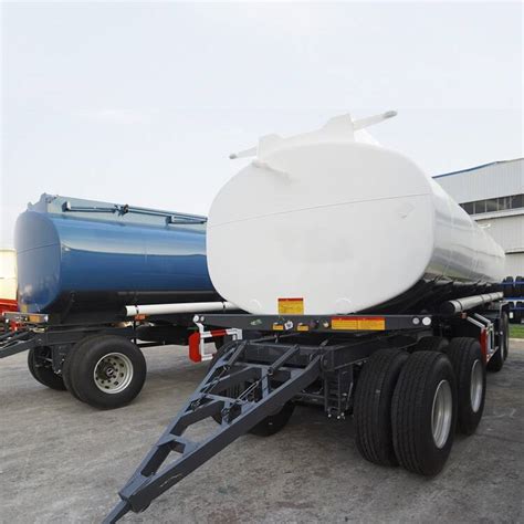 Fuel tanker trailer manufacturers fuel drawbar tank semi trailer | CIMC ...