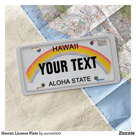 Hawaii License Plate License Plates, Vanity Plate, Front License Plate, Professional Printing ...