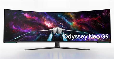 Samsung's latest gaming monitors include an 8K, 57-inch ultra-wide display | Engadget