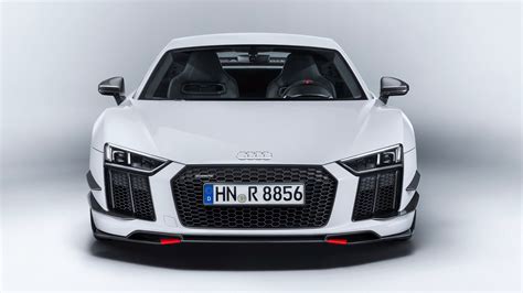 Audi R8 White Front UHD 4K Wallpaper - Pixelz.cc