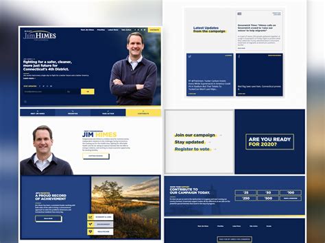 Jim Himes for Congress by Aaron Monse on Dribbble