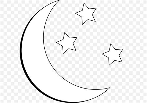 Star Moon Black And White Clip Art, PNG, 600x578px, Star, Area, Black ...