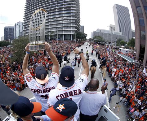 15 of the best photos from the Houston Astros' World Series parade | Astros world series ...