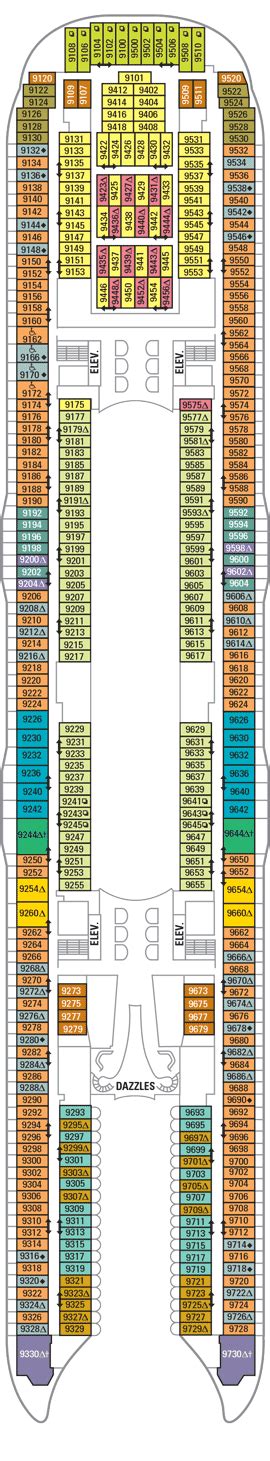 Deck 9 - Oasis of the Seas Deck Plans | Royal Caribbean Blog