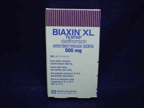 Biaxin XL Filmtab (Generic Clarithromycin) - Prescriptiongiant