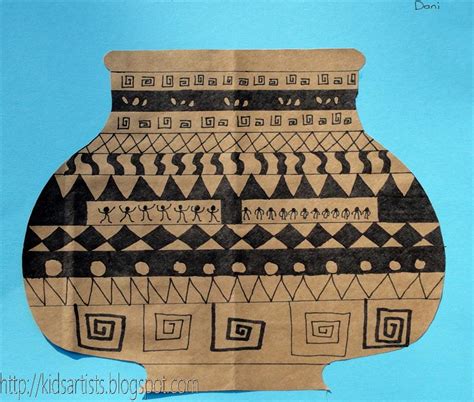 Kids Artists: Greek pottery