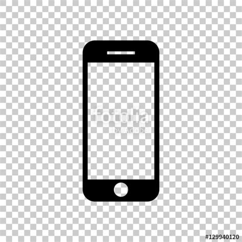 Cell Phone Icon Transparent Background #124572 - Free Icons Library