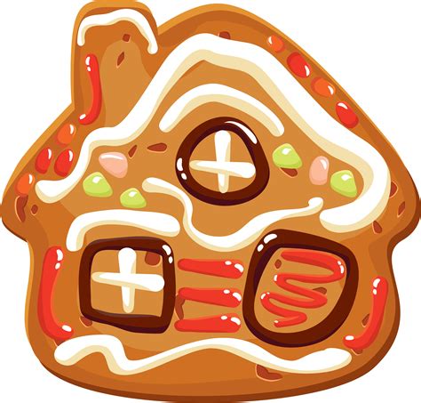 Download Christmas Cookie House Png Clipart Image - Christmas Cookies Clipart Png - Full Size ...