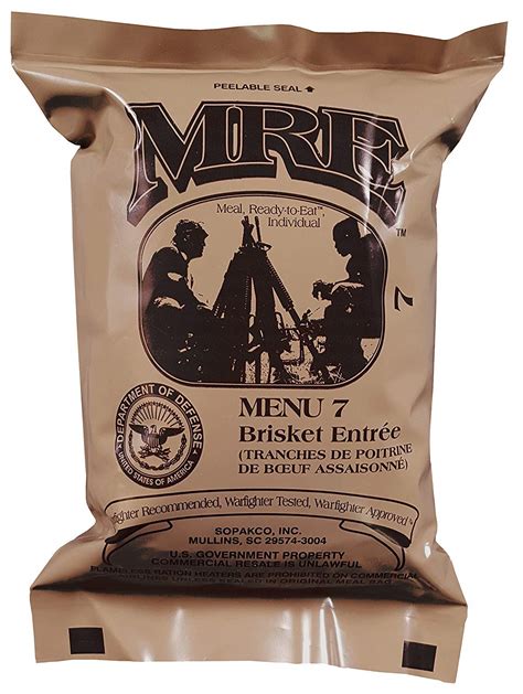 ULTIMATE MRE, Pack Date Printed on Every Meal - Meal-Ready-To-Eat ...