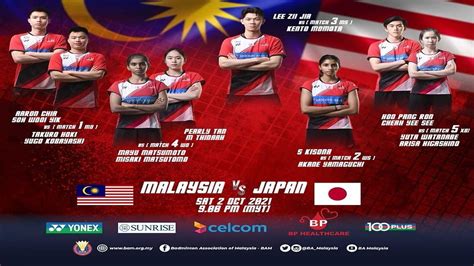 Piala Sudirman: Jepun sekat hajat Malaysia ke final | Stadium Astro