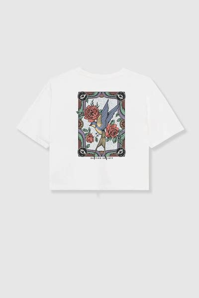 Kaotiko M/C WASHED BIRD T-SHIRT | Women's \ Women's clothing \ T-shirts ...