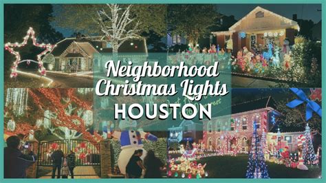 Best Neighborhood Christmas Lights in Houston 2023