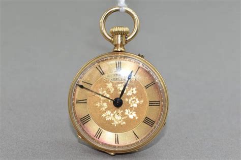 Henri Steiner Antique Ladies Pocket Watch - Gothic Numerals, Working - Watches - Pocket & Fob ...