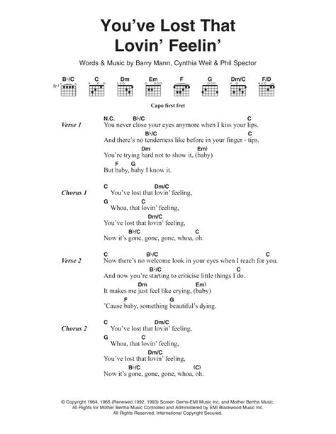 You've Lost That Lovin' Feelin' | Sheet Music Direct