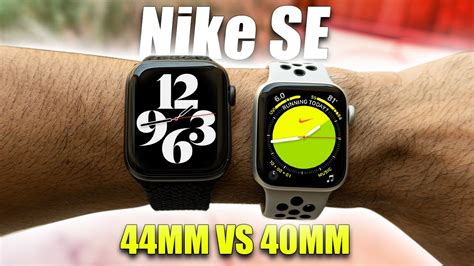 Nike Apple Watch SE vs Apple Watch SE - 40MM OR 44MM Review Comparison - YouTube