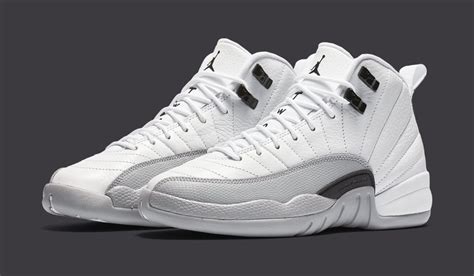 Air Jordan XII 12 White/Grey-Black | Sole Collector