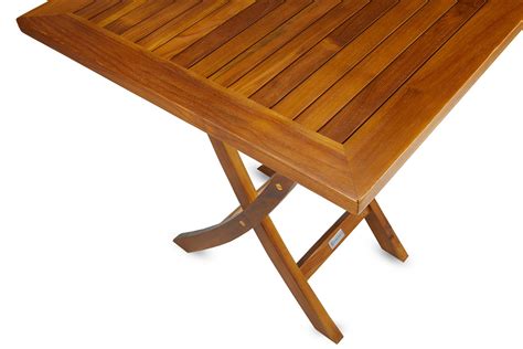 Teak Folding Table | Fully Assembled Teak Wood Table