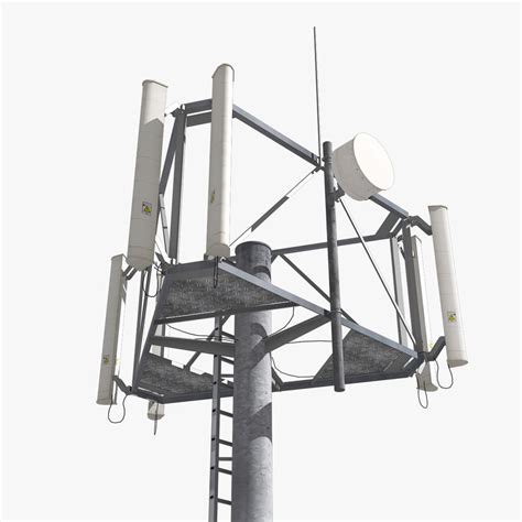 3d cell tower antenna